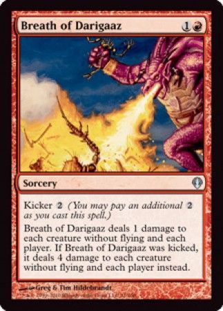 Breath of Darigaaz Archenemy Singles Breath of Darigaaz Archenemy Singles