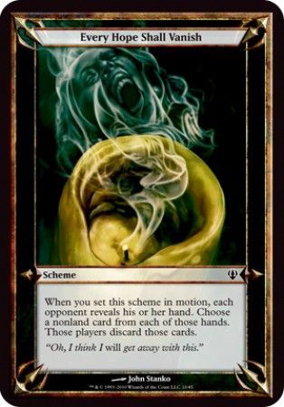 Every Hope Shall Vanish Oversize Card Every Hope Shall Vanish Oversize Card