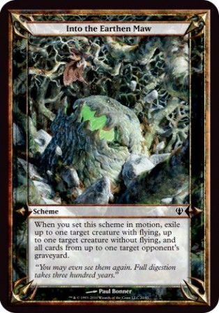 Into the Earthen Maw Oversize Card Into the Earthen Maw Oversize Card