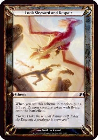 Look Skyward and Despair Oversize Card Look Skyward and Despair Oversize Card