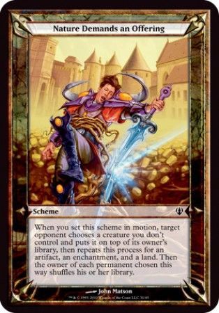 Nature Demands an Offering Oversize Card Nature Demands an Offering Oversize Card