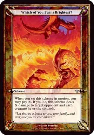 Which of You Burns Brightest Oversize Card Which of You Burns Brightest Oversize Card