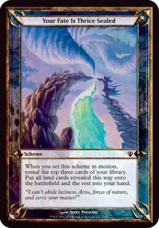 Your Fate Is Thrice Sealed Oversize Card Your Fate Is Thrice Sealed Oversize Card