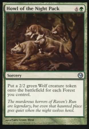 Howl of the Night Pack Duels of the Planeswalkers Singles Howl of the Night Pack Duels of the Planeswalkers Singles