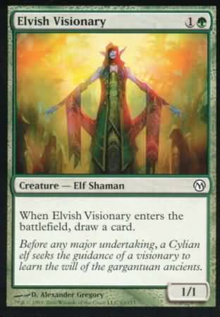 Elvish Visionary Duels of the Planeswalkers Singles Elvish Visionary Duels of the Planeswalkers Singles