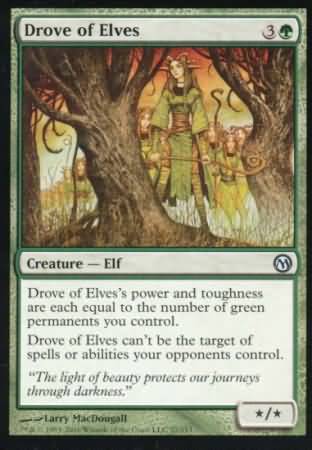 Drove of Elves Duels of the Planeswalkers Singles Drove of Elves Duels of the Planeswalkers Singles