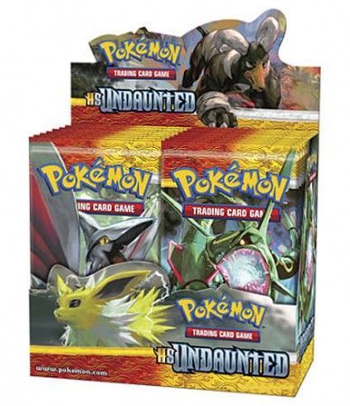 Undaunted Booster Pack Pokemon HGSS3 