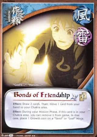 Bonds of Friendship 669 Rare Naruto Tournament Chibi Pack 1 Bonds of Friendship 669 Rare Naruto Tournament Chibi Pack 1