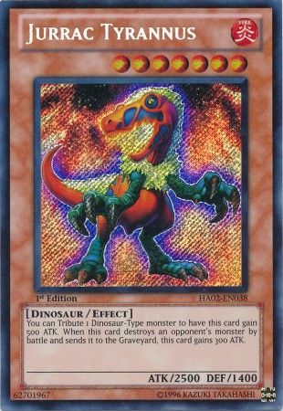 Jurrac Tyrannus - Yugioh | TrollAndToad