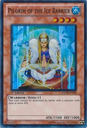 Pilgrim of the Ice Barrier HA02 EN046 Super Rare 1st Edition Hidden Arsenal 2 HA02 1st Edition Singles Pilgrim of the Ice Barrier HA02 EN046 Super Rare 1st Edition Hidden Arsenal 2 HA02 1st Edition Singles