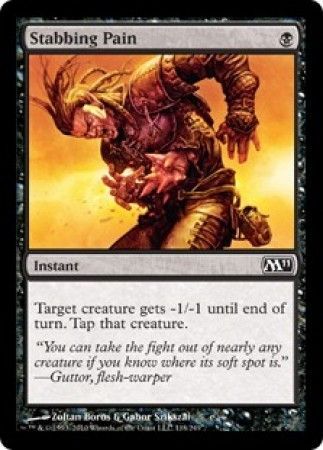 Stabbing Pain Magic 2011 M11 Singles Stabbing Pain Magic 2011 M11 Singles