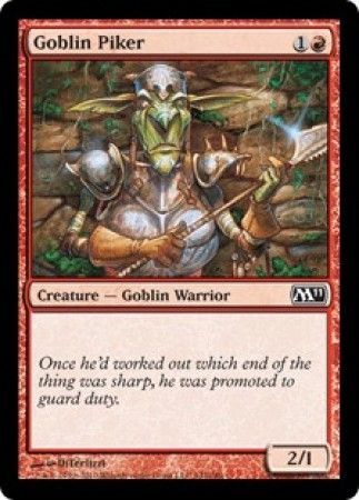 Goblin Piker Magic 2011 M11 Singles Goblin Piker Magic 2011 M11 Singles