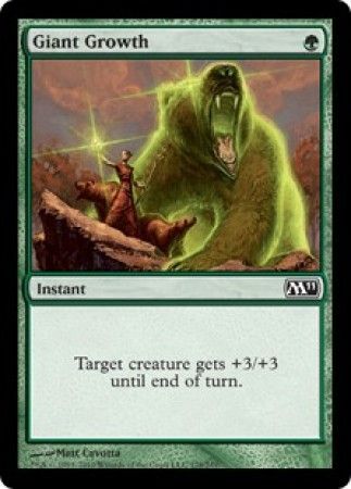Giant Growth Magic 2011 M11 Singles Giant Growth Magic 2011 M11 Singles
