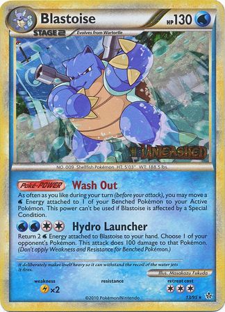 Blastoise 13 95 Pre Release Promo Pokemon Pre Release Promos Blastoise 13 95 Pre Release Promo Pokemon Pre Release Promos