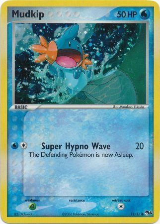 11/17 Mudkip NM Pokemon Card Pop series 4