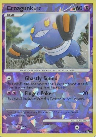 Croagunk 13 17 Shattered Reverse Holo Croagunk 13 17 Shattered Reverse Holo