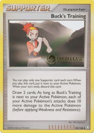 Buck s Training 130 146 Pre Release Promo Buck s Training 130 146 Pre Release Promo