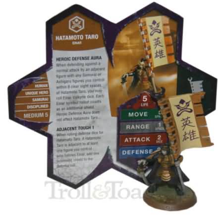 Hatamoto Taro Crest of the Valkyrie Heroscape Hatamoto Taro Crest of the Valkyrie Heroscape