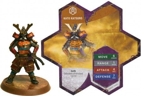 Kato Katsuro Heroscape Miniatures Kato Katsuro Heroscape Miniatures
