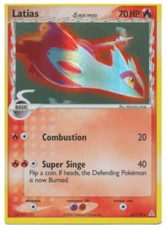 Latias 21 110 Holo Rare Theme Deck Exclusive Pokemon Theme Deck Exclusives Latias 21 110 Holo Rare Theme Deck Exclusive Pokemon Theme Deck Exclusives