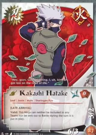 Naruto Photo card Hatake Kakashi Promo D