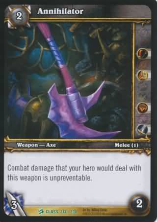 Annihilator 213 234 Uncommon WoW Class Starter Decks 2010 Annihilator 213 234 Uncommon WoW Class Starter Decks 2010