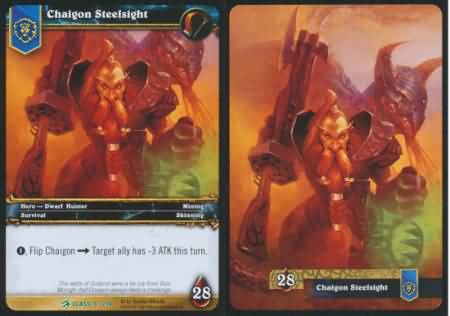 Chaigon Steelsight 9 234 Uncommon WoW Class Starter Decks 2010 Chaigon Steelsight 9 234 Uncommon WoW Class Starter Decks 2010