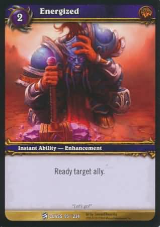 Energized 95 234 Common WoW Class Starter Decks 2010 Energized 95 234 Common WoW Class Starter Decks 2010