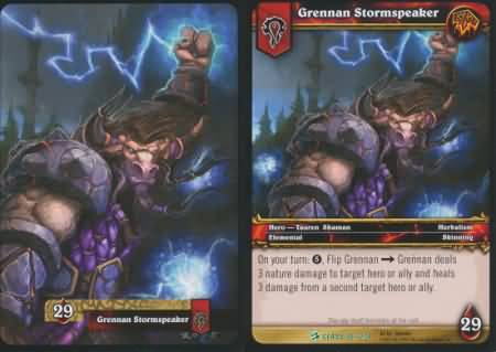 Grennan Stormspeaker 20 234 Uncommon WoW Class Starter Decks 2010 Grennan Stormspeaker 20 234 Uncommon WoW Class Starter Decks 2010