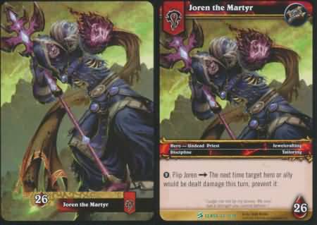 Joren the Martyr 22 234 Uncommon WoW Class Starter Decks 2010 Joren the Martyr 22 234 Uncommon WoW Class Starter Decks 2010