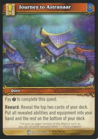Journey to Astranaar 6 234 Common WoW Class Starter Decks 2010 Journey to Astranaar 6 234 Common WoW Class Starter Decks 2010