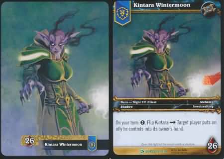 Kintara Wintermoon 12 234 Uncommon WoW Class Starter Decks 2010 Kintara Wintermoon 12 234 Uncommon WoW Class Starter Decks 2010