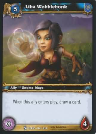 Liba Wobblebonk 144 234 Common WoW Class Starter Decks 2010 Liba Wobblebonk 144 234 Common WoW Class Starter Decks 2010