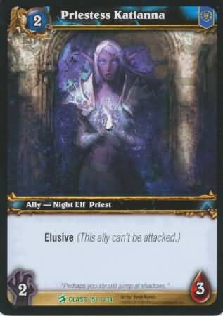 Priestess Katianna 151 234 Uncommon WoW Class Starter Decks 2010 Priestess Katianna 151 234 Uncommon WoW Class Starter Decks 2010