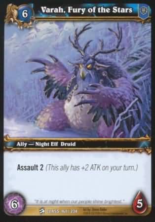 Varah Fury of the Stars 161 234 Common WoW Class Starter Decks 2010 Varah Fury of the Stars 161 234 Common WoW Class Starter Decks 2010