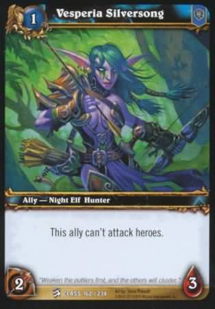 Vesperia Silversong 162 234 Common WoW Class Starter Decks 2010 Vesperia Silversong 162 234 Common WoW Class Starter Decks 2010
