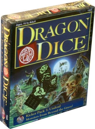 Dragon Dice Kicker Pack 3 Undead TSR Dragon Dice Sealed Product Dragon Dice Kicker Pack 3 Undead TSR Dragon Dice Sealed Product