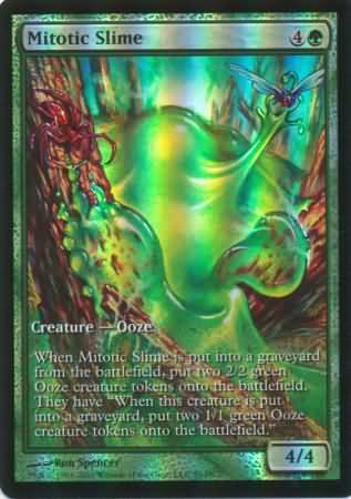 Mitotic Slime Extended Art Foil Magic The Gathering Promo Cards Mitotic Slime Extended Art Foil Magic The Gathering Promo Cards