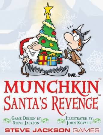 Munchkin Santa s Revenge expansion Steve Jackson Games Board Games A Z Munchkin Santa s Revenge expansion Steve Jackson Games Board Games A Z