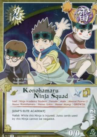 Konohamaru Ninja Squad 917 Common Konohamaru Ninja Squad 917 Common