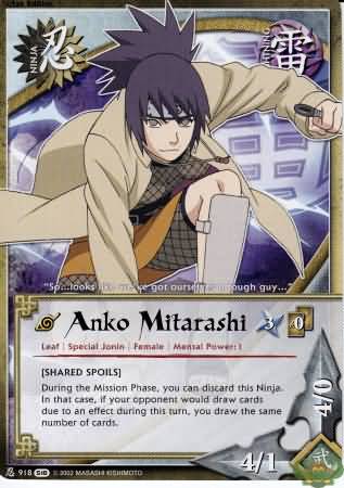 Anko Mitarashi 918 Common Anko Mitarashi 918 Common