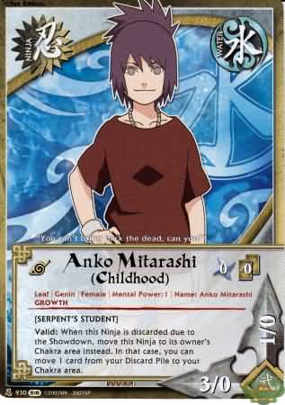 Anko Mitarashi Childhood 930 Common 