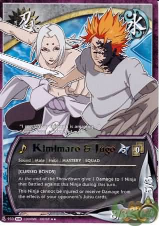 Kimimaro Jugo 933 Rare Naruto Fangs of the Snake Kimimaro Jugo 933 Rare Naruto Fangs of the Snake