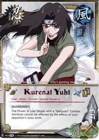 Kurenai Yuhi 943 Rare Naruto Fangs of the Snake Kurenai Yuhi 943 Rare Naruto Fangs of the Snake