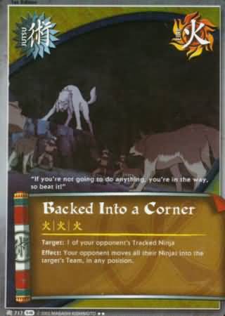 Backed into a Corner 717 Rare Naruto Fangs of the Snake Backed into a Corner 717 Rare Naruto Fangs of the Snake