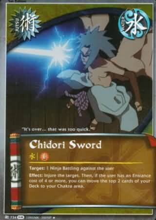 Chidori Sword 734 Uncommon Chidori Sword 734 Uncommon