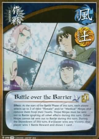 Battle over the Barrier 698 Rare Naruto Fangs of the Snake Battle over the Barrier 698 Rare Naruto Fangs of the Snake
