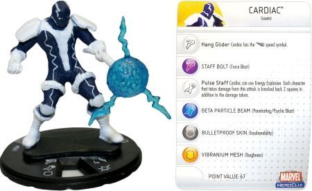 Cardiac #041 Web of Spider-Man Marvel Heroclix | TrollAndToad