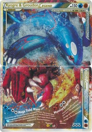 1 x Kyogre & Groudon Legend 87/90 PTCGO Pokemon Online Digital Card! Top Half 