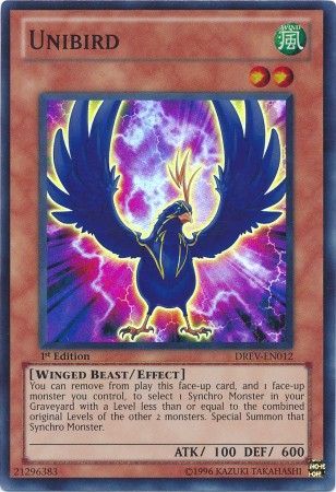 Unibird DREV EN012 Super Rare 1st Edition Unibird DREV EN012 Super Rare 1st Edition